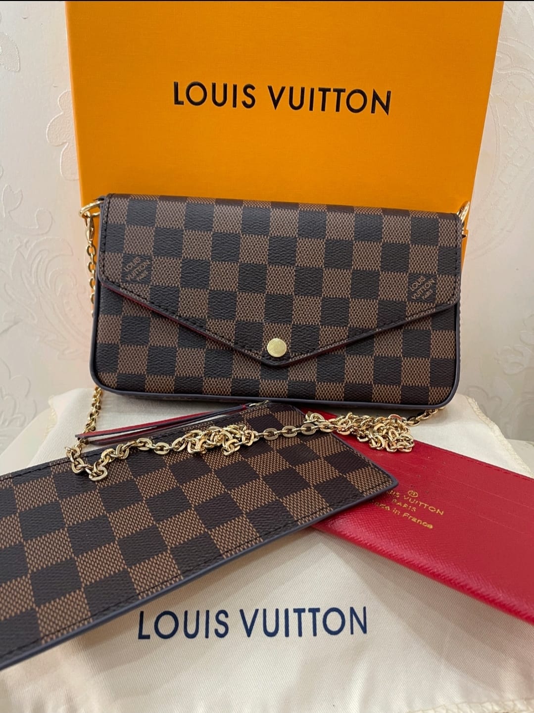 L CLUTCH WALLET SET