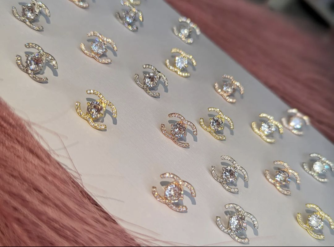 CC EARRINGS - BUY 1 GET 1 FREE - on hand ready to go