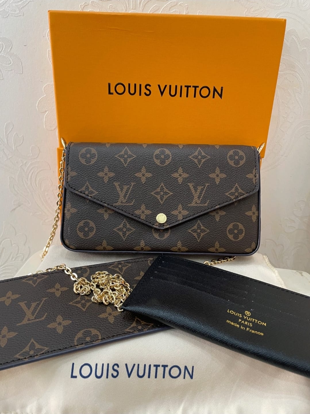 L CLUTCH WALLET SET