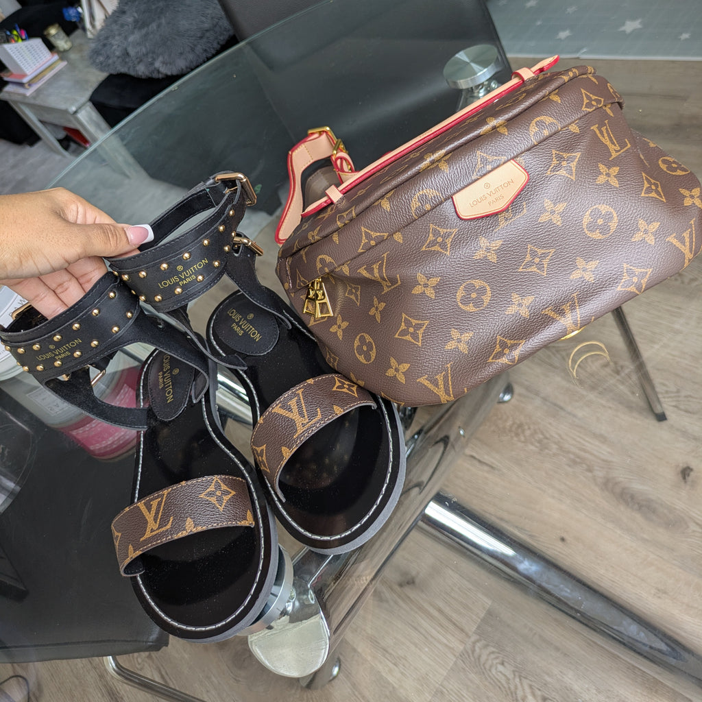 L SANDALS FANNY SET