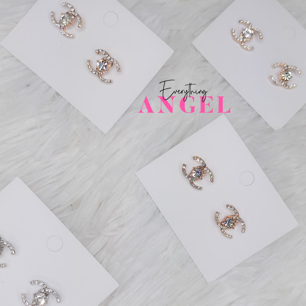 CC EARRINGS - BUY 1 GET 1 FREE - on hand ready to go